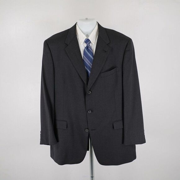 Austin‎ Reed Wool Gray 3 Button Suit Jacket / Blazer 46L - Picture 5 of 14